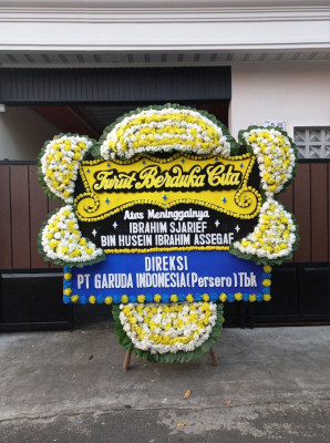 Papan Bunga Duka di Patangkep Tutui