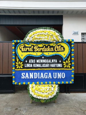 Papan Bunga Duka di Patangkep Tutui